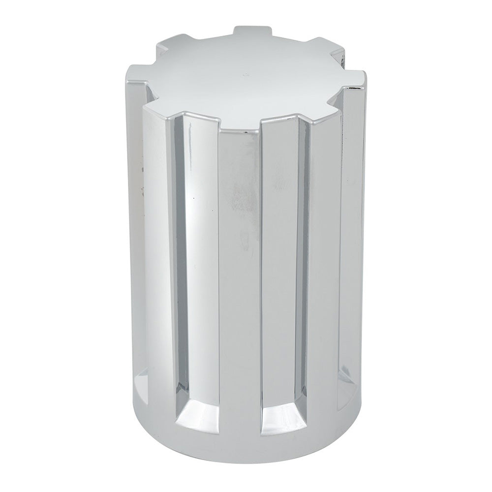 3-1/2" 33mm Chrome Plastic Gear Lug Nut Cover - Push On
