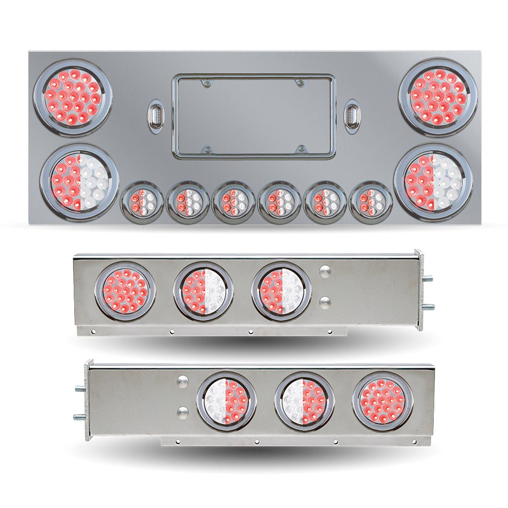 Dual Revolution Center Panel and Rear Light Bar Combo Kit