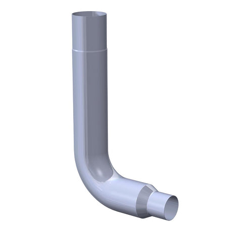 Peterbilt 7"-5"D 90 degree chrome elbow for semi trucks