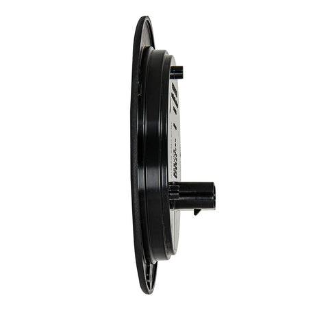4" LED red/white flange mount combo tail and back-up light with 4-pin weather pack plug from another angle
