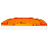 5-7/8" 6 LED Amber Turtle Style Marker Light