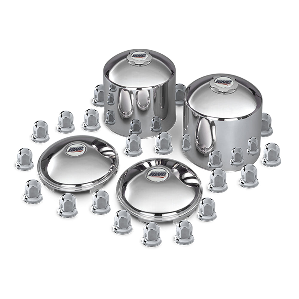 2019 and Newer International CV & Chevrolet Silverado Trucks Front & Rear Axle Cover Kit