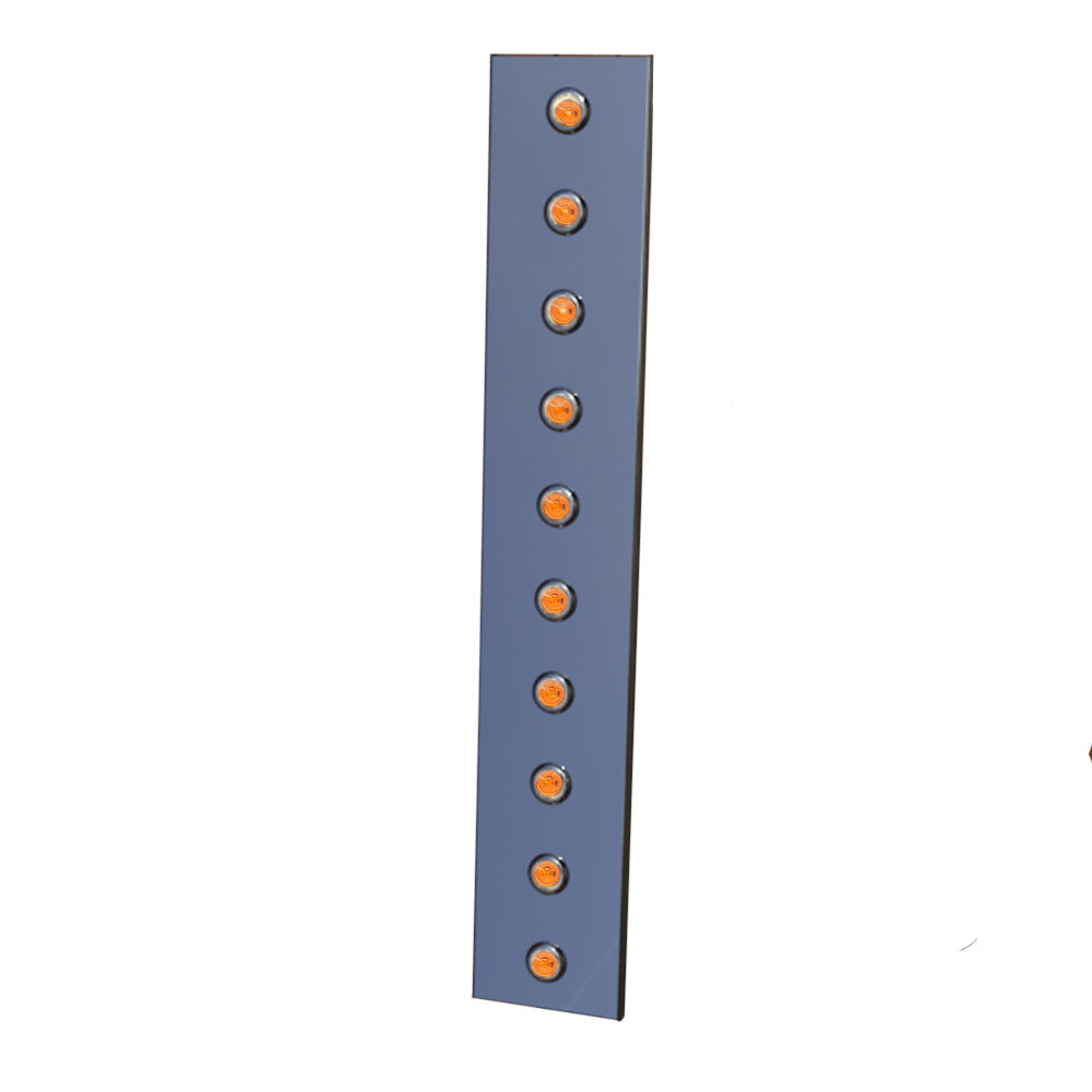 Peterbilt Front Air Cleaner Amber LED Light Bar