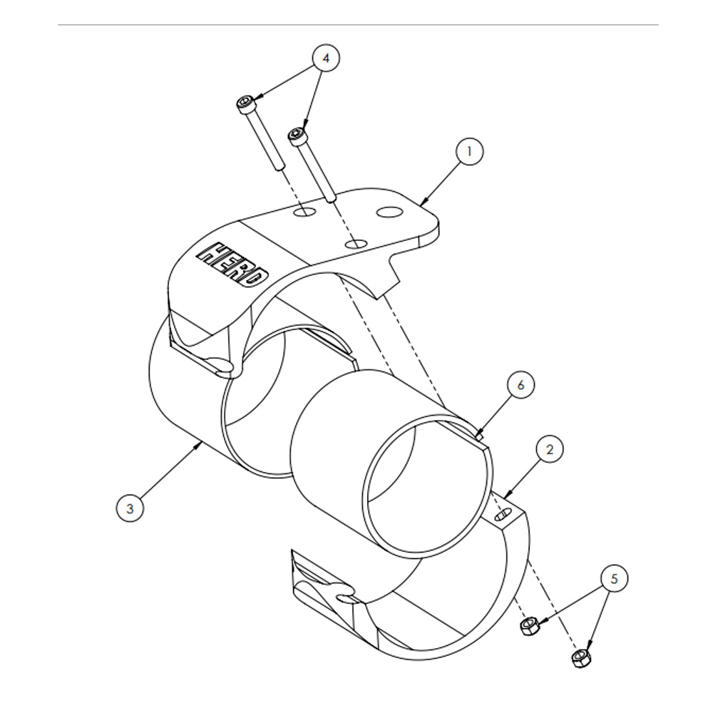 3" Light Bar Bracket