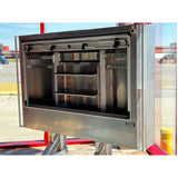 78" x 68" x 16" Cab Rack with Roll Up Door