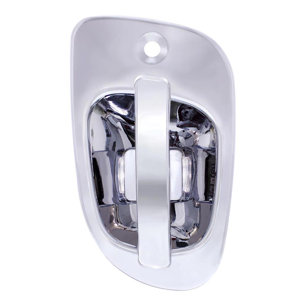 Freightliner Chrome Door Handle Cover with LED Light