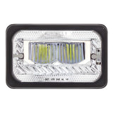 6" x 4" Chrome Heated LED High Beam Headlight