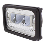 6" x 4" Chrome Heated LED High Beam Headlight