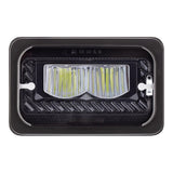 6" x 4" Blackout Heated LED High Beam Headlight