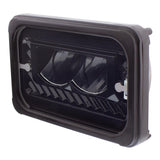 6" x 4" Blackout Heated LED High Beam Headlight