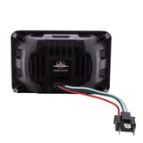 6" x 4" Blackout Heated LED High Beam Headlight