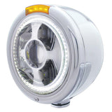 Bullet Half Moon LED Projection Headlight & Turn Signal