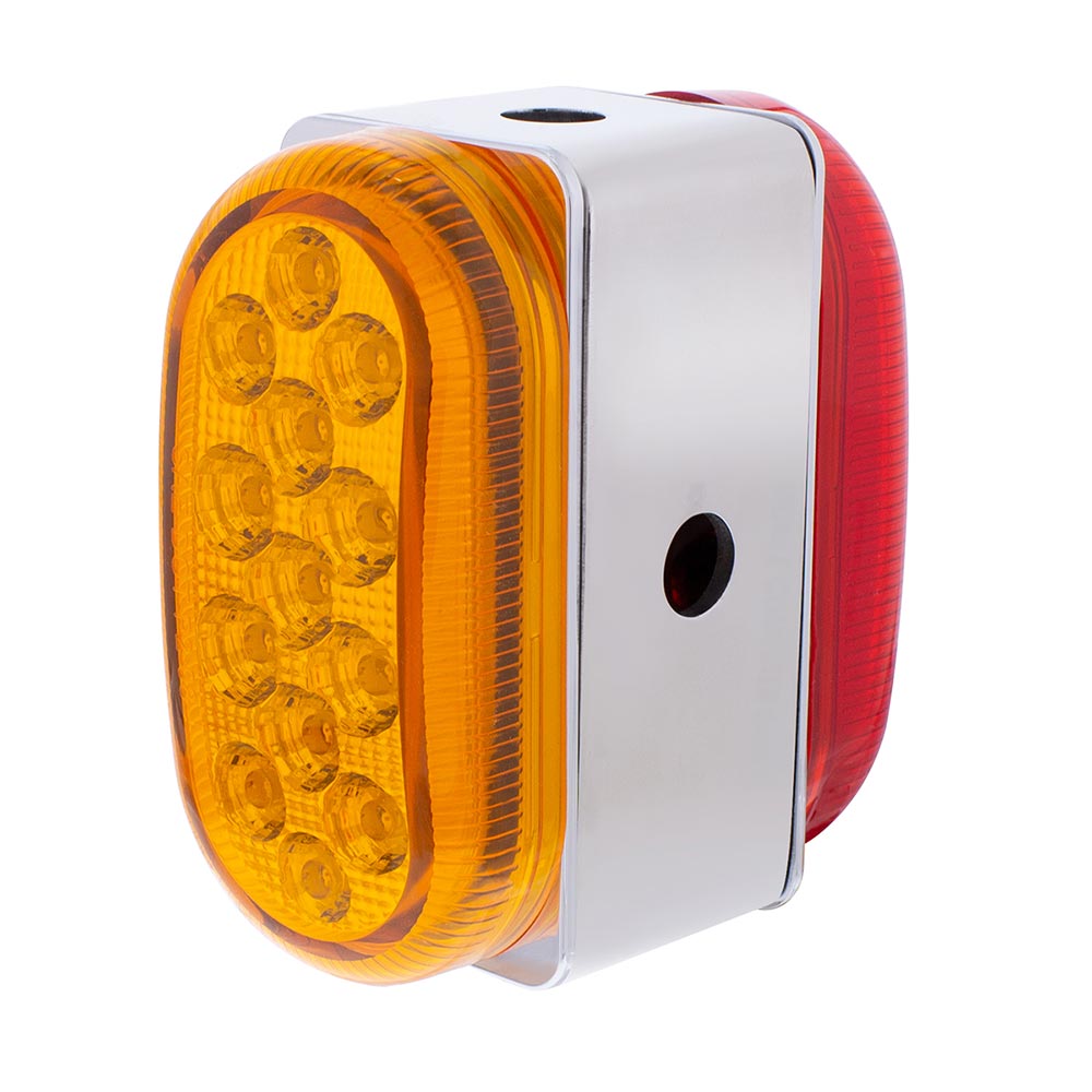 13 LED Double Face Mirror Mount Dual Function Light