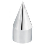 1-1/2" Chrome Plastic Spike Nut Cover Push On 10PK