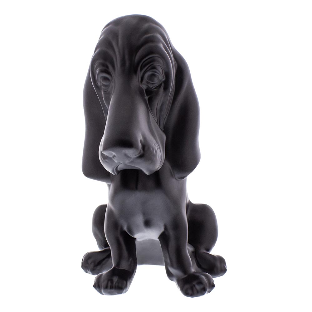Black Basset Hound Ornament