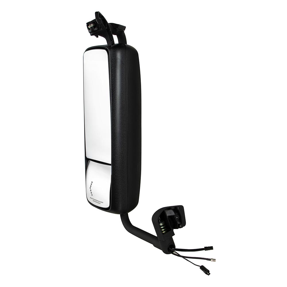 Volvo Black Mirror Assembly with LED Turn Signal