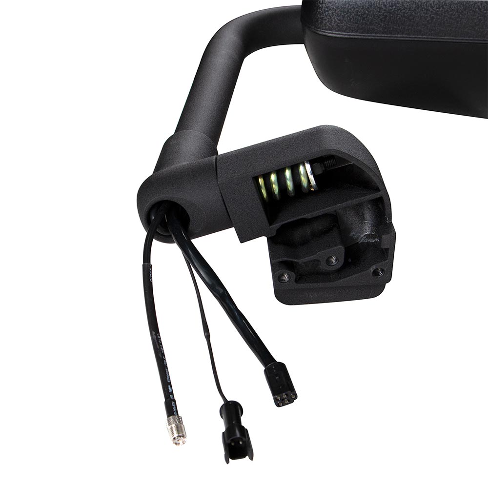 Volvo Black Mirror Assembly with LED Turn Signal