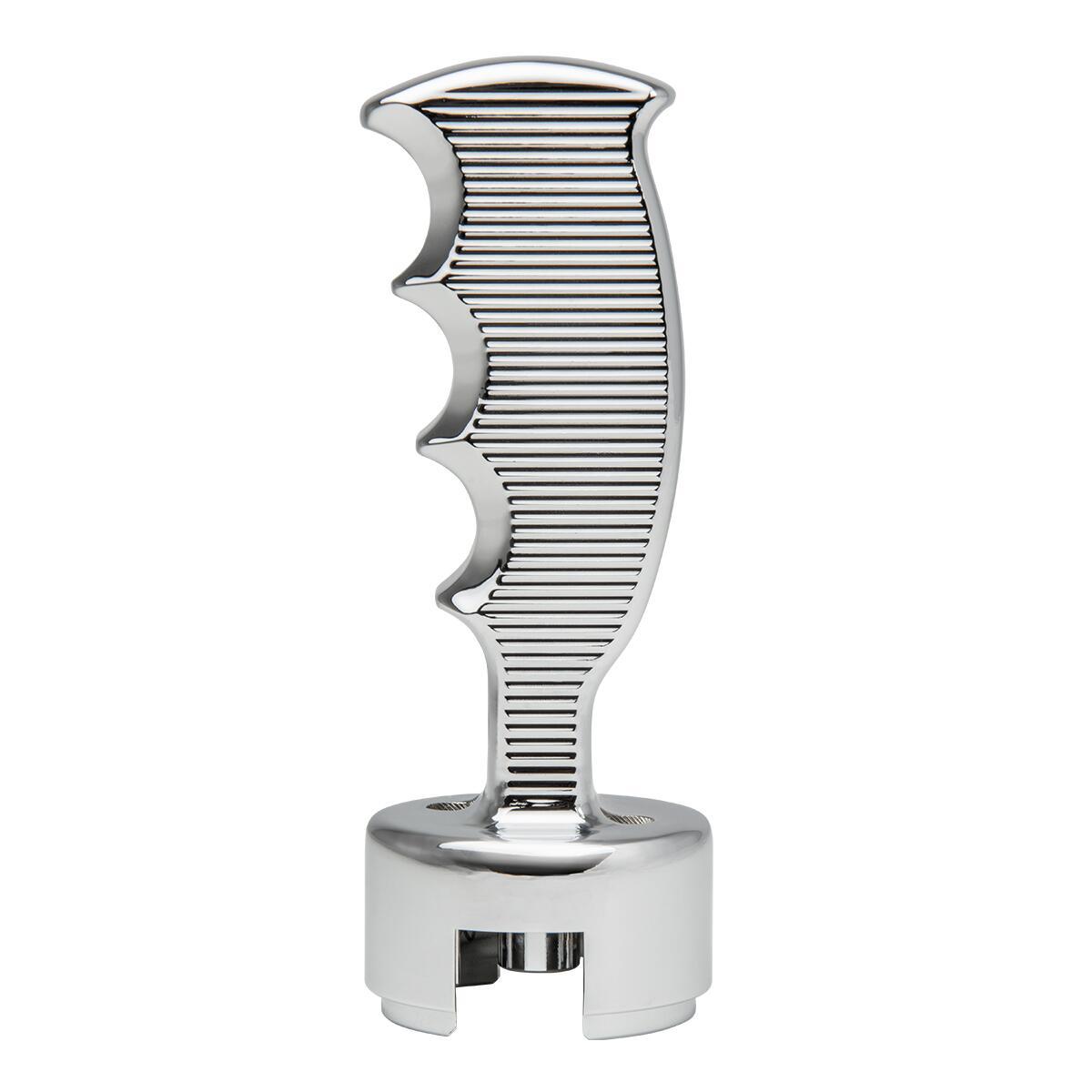 13/18 Speed Challenger Pistol Grip with Lines Gear Shift Knob