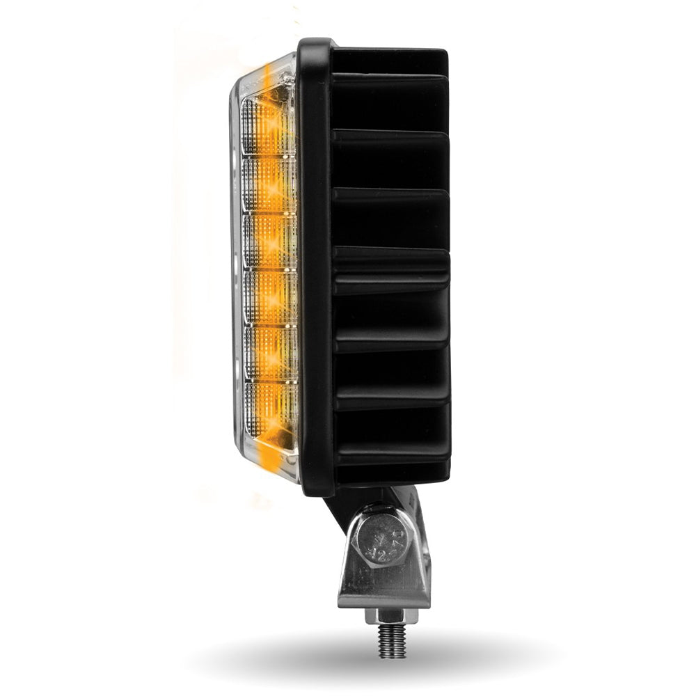 4.25" Square Strobe Spot LED Work Light