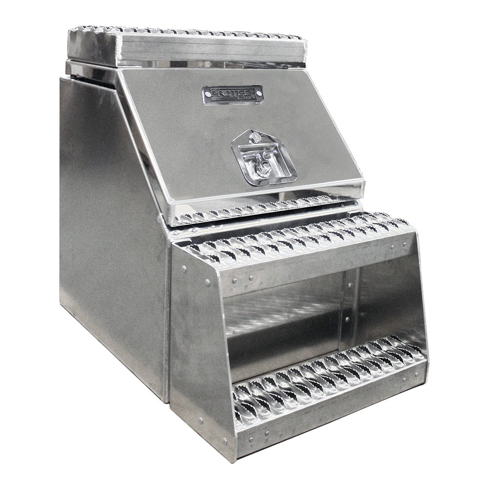 18" Wide Mouth Step Box with Stainless Steel Door