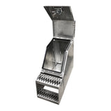 16" Wide Mouth Step Box with Diamond Plate Door