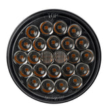 4" Pearl 24 LED Dual Function Light with Smoke Lens