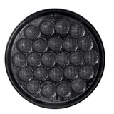 4" Pearl 24 LED White Back Up Light with Smoke Lens