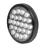 4" Pearl 24 LED White Back Up Light with Smoke Lens