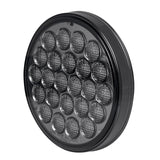 4" Pearl 24 LED White Back Up Light with Smoke Lens