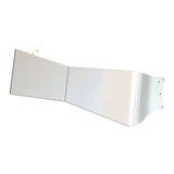 Kenworth Flat Windshield 13" - 11" Contender Bow-Tie Visor
