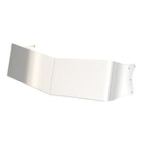 Kenworth Curved Windshield 10" 304 SS Rival Straight Drop Visor
