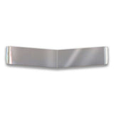 Kenworth Flat Windshield 10" 304 SS Rival Straight Drop Visor