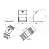 18" Smooth Lid Step Box
