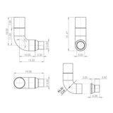 Freightliner 8-5" Classic Elbow