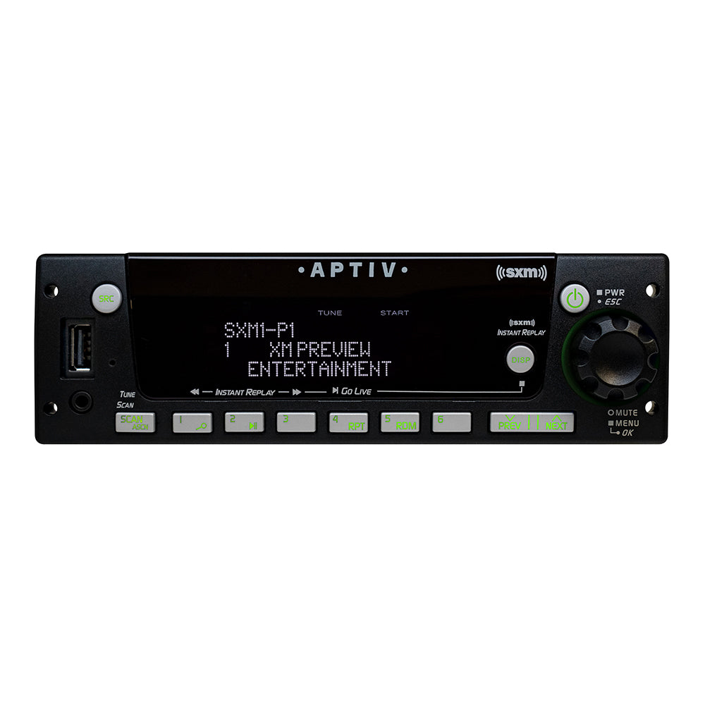 Aptiv Heavy-Duty Radio AM/FM/WB with Integrated SiriusXM ® Satellite Radio