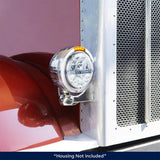 7" Round LED Headlight with Heated Polycarbonate Lens