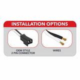 5" 6 LED Chrome/Black Work Light and Heatsink Technology