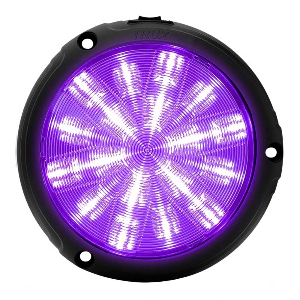Peterbilt LED Interior Projector Dome with 6 Color Auxiliary Light