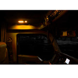 Kenworth LED Projector Dome and Map Light with 6 Color Auxiliary LED Light