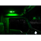 Kenworth LED Projector Dome and Map Light with 6 Color Auxiliary LED Light