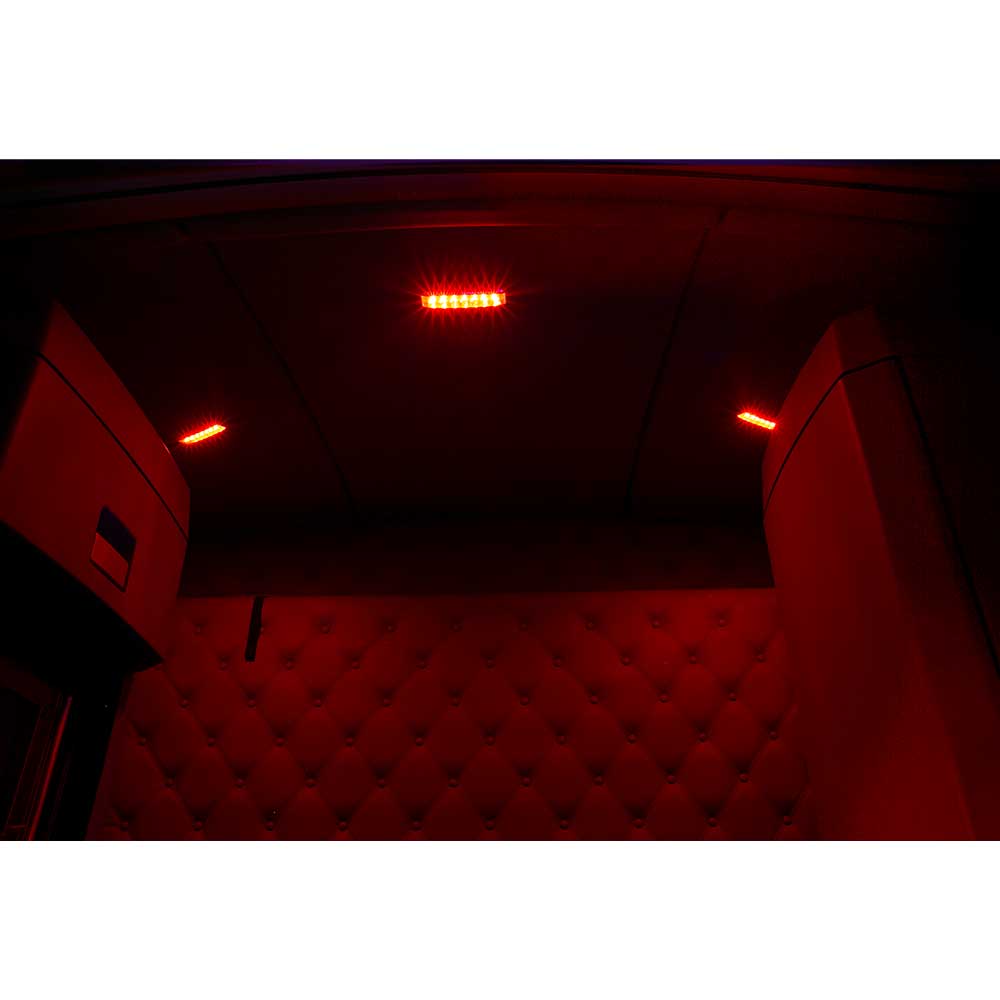 Kenworth LED  6 Color Dome Light with 6 Color Auxiliary LED Light