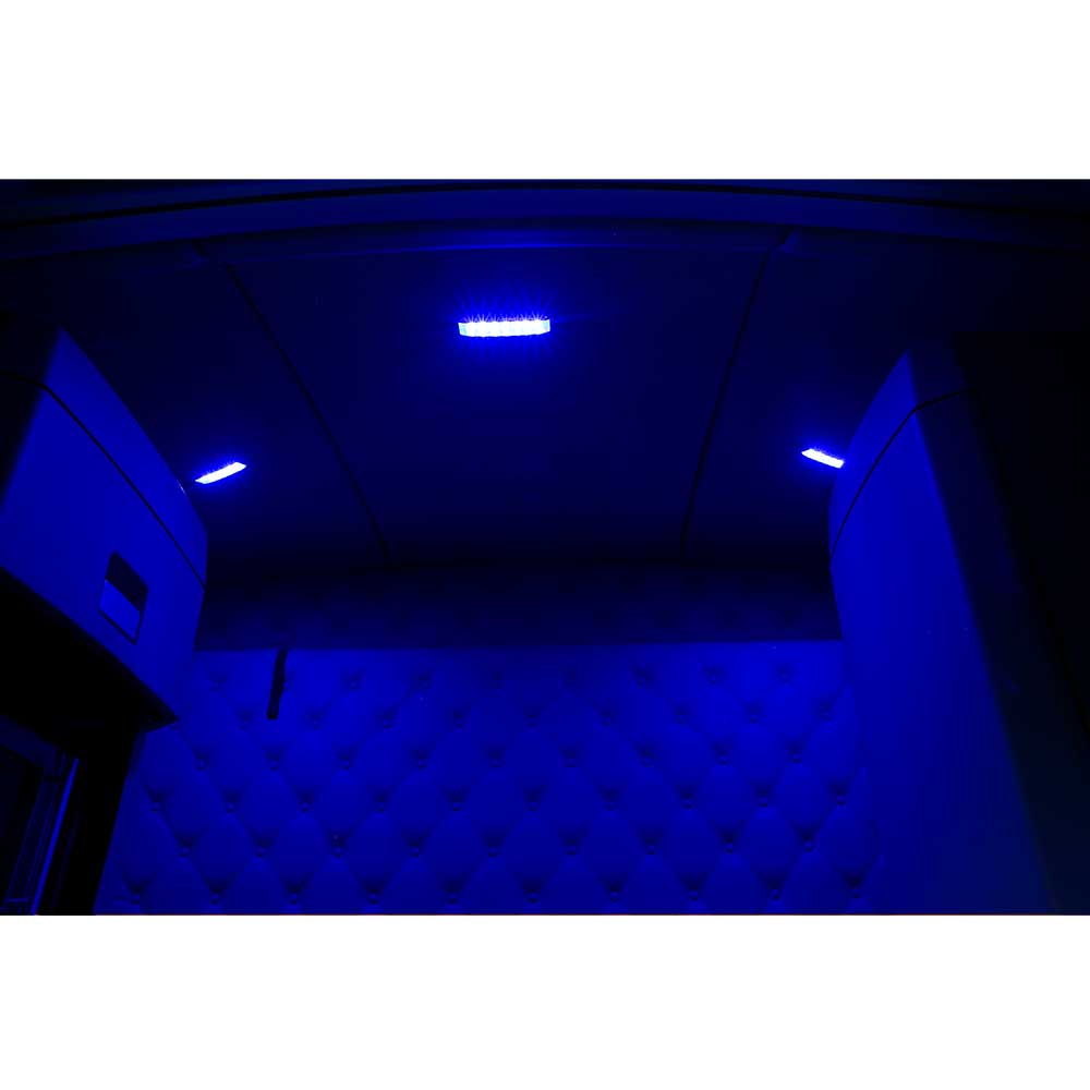 Kenworth LED  6 Color Dome Light with 6 Color Auxiliary LED Light