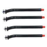 84" Poly Adjustable Fast Fit Single Axle Fender Kit