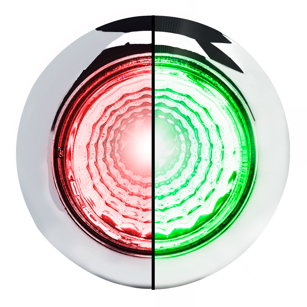 3/4" 1 LED Dual Revolution Mini Light with Reflector