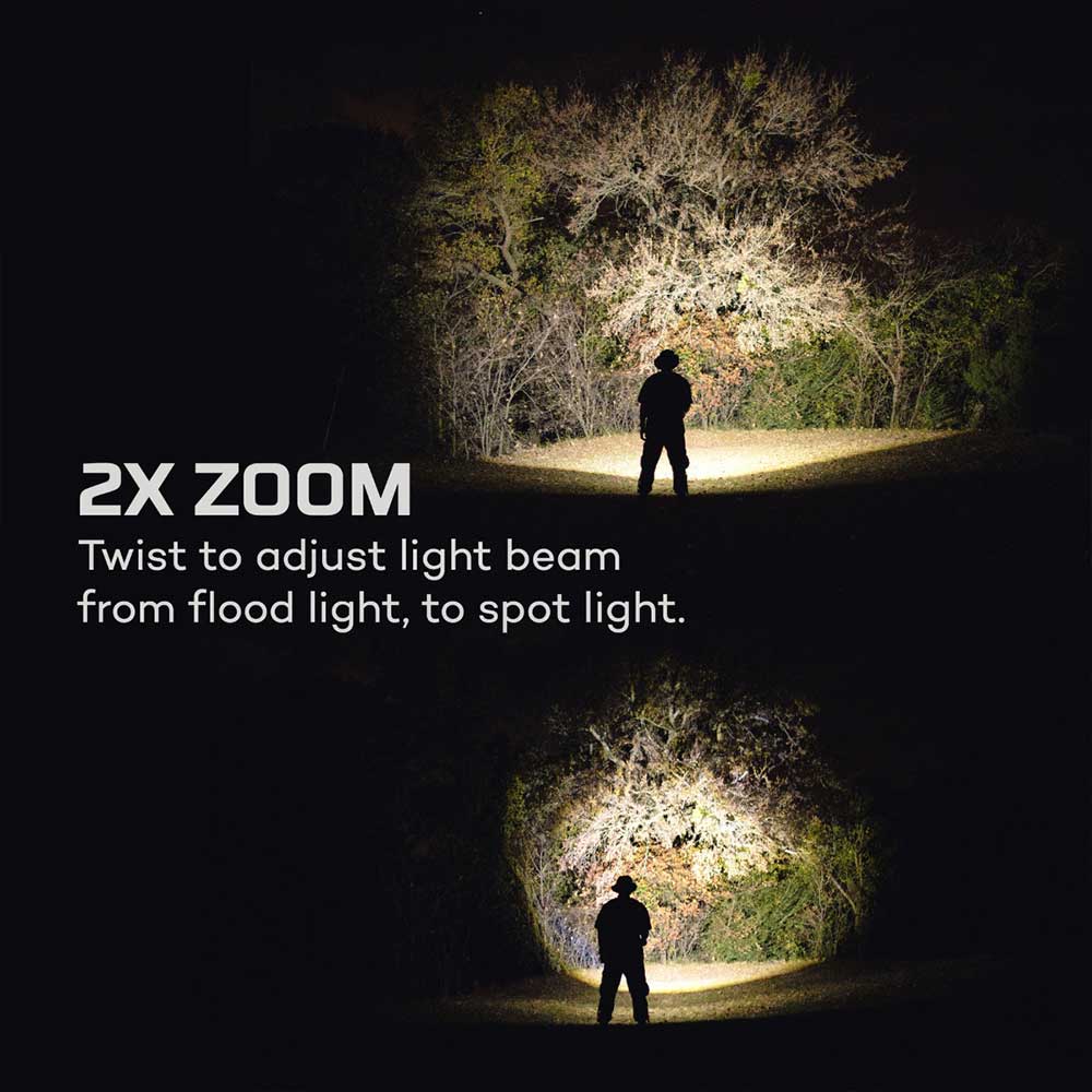 NEBO 12K Lumens USB-C Rechargeable Flashlight with Power Bank