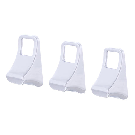 Chrome switch cover for Kenworth T680, T880, W990 - set of 3 for semi trucks