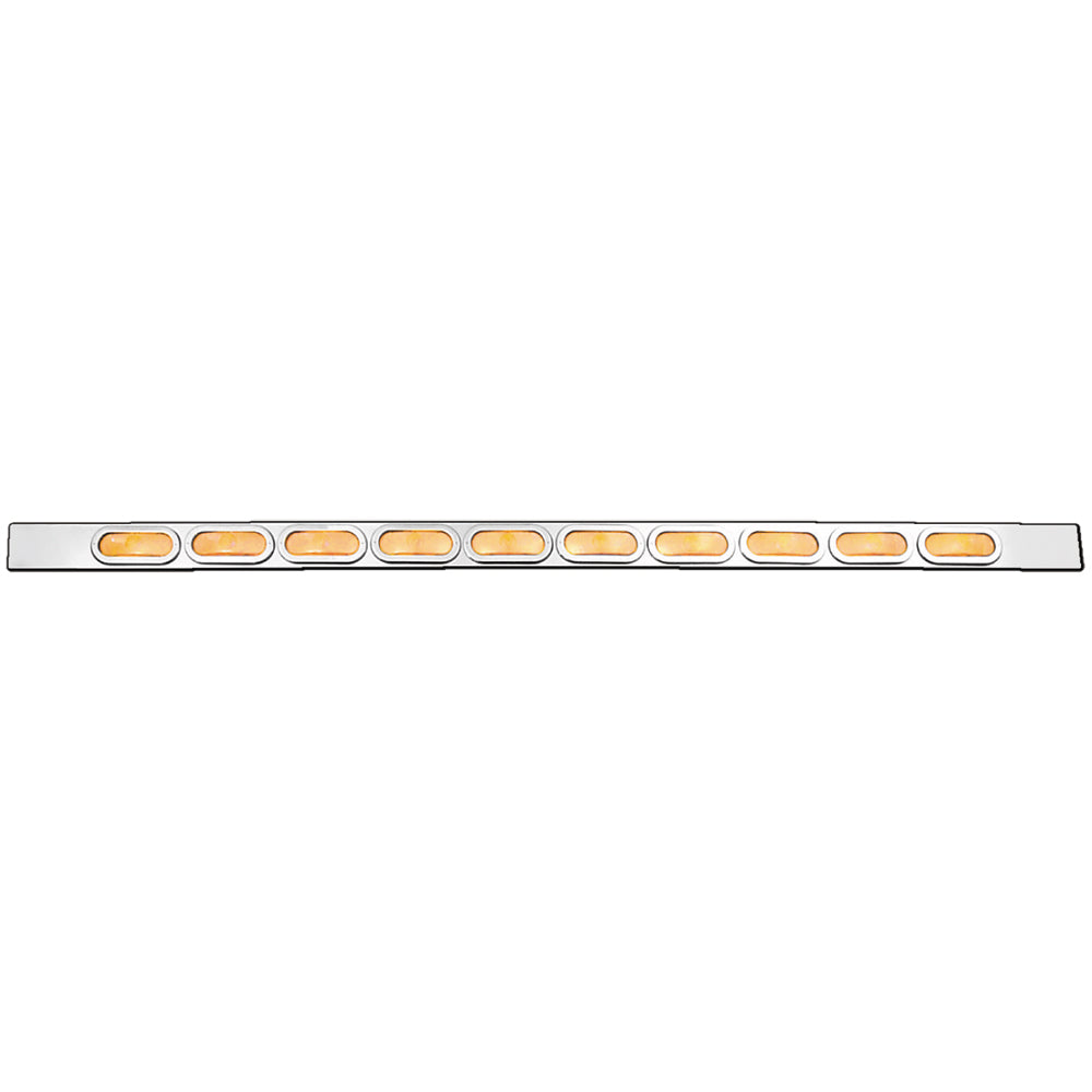 Bumper Bar with Oval Lights and Bezels