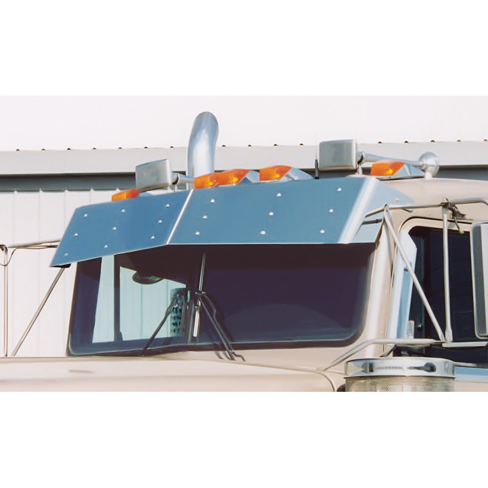 Kenworth Flat Windshield Bow-Tie Visor (1999-2005)