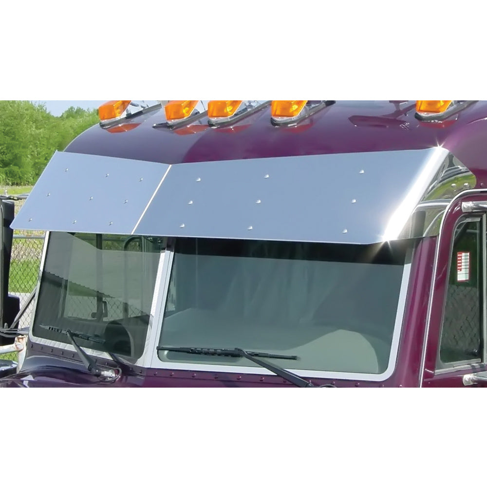 Peterbilt UltraCab Monster Bow-Tie Visor (2002-05)
