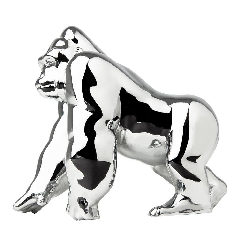 Gorilla King Chrome Hood Ornament
